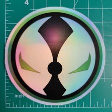 Spawn Logo Foil Sticker