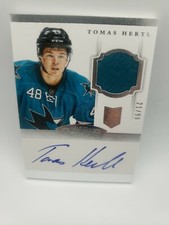 2013-14 Panini Dominion Tomas Hertl Rookie Patch Auto /99 - #205