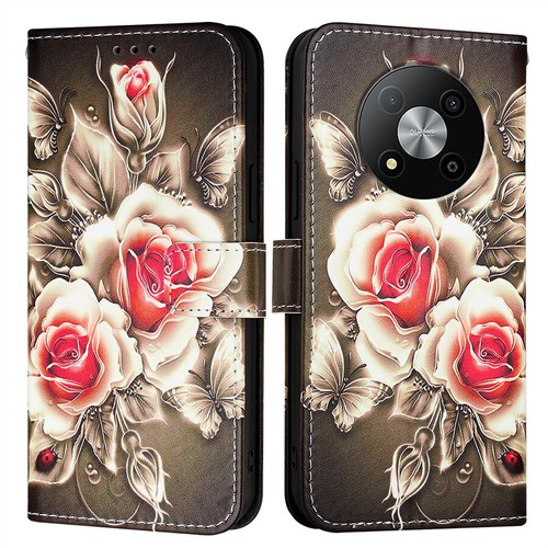 Plain Painted Wallet Book Phone Cover for ZTE Blade A75 A73 A52 A53 V70 V60 V40S - Picture 14 of 20