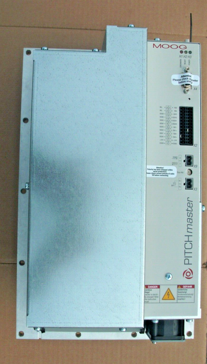 MOOG PITCHMASTER CDE54.044.GDA 181-01019 WIND TURBINE PITCH SERVO