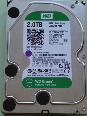 Western Digital WD20EZRX-22D8PB0 DCM: HANNHT2MAB | 13 FEB 2015 | 2TB #03