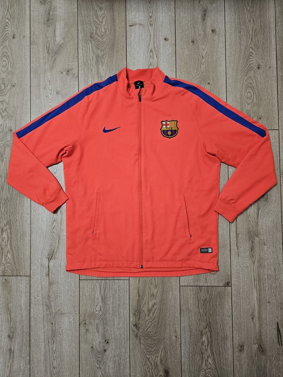 ウェア nike soccer FC Barcelona track jacket jL Nike FC Barcelona Jacket Yellow Black Mens Full Zip Soccer