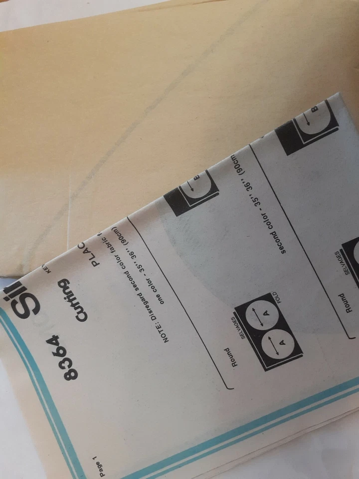 Simplicity 8364 Tablecloth Napkins Place Mat Coasters Sewing Pattern UC FF Home - Image 3 of 4