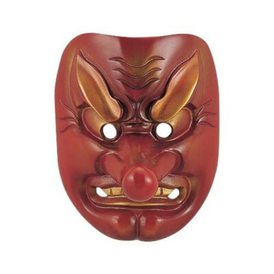 Tengu Japanese Iron Noh Mask Handcaft Takaoka Traditional craft Japan