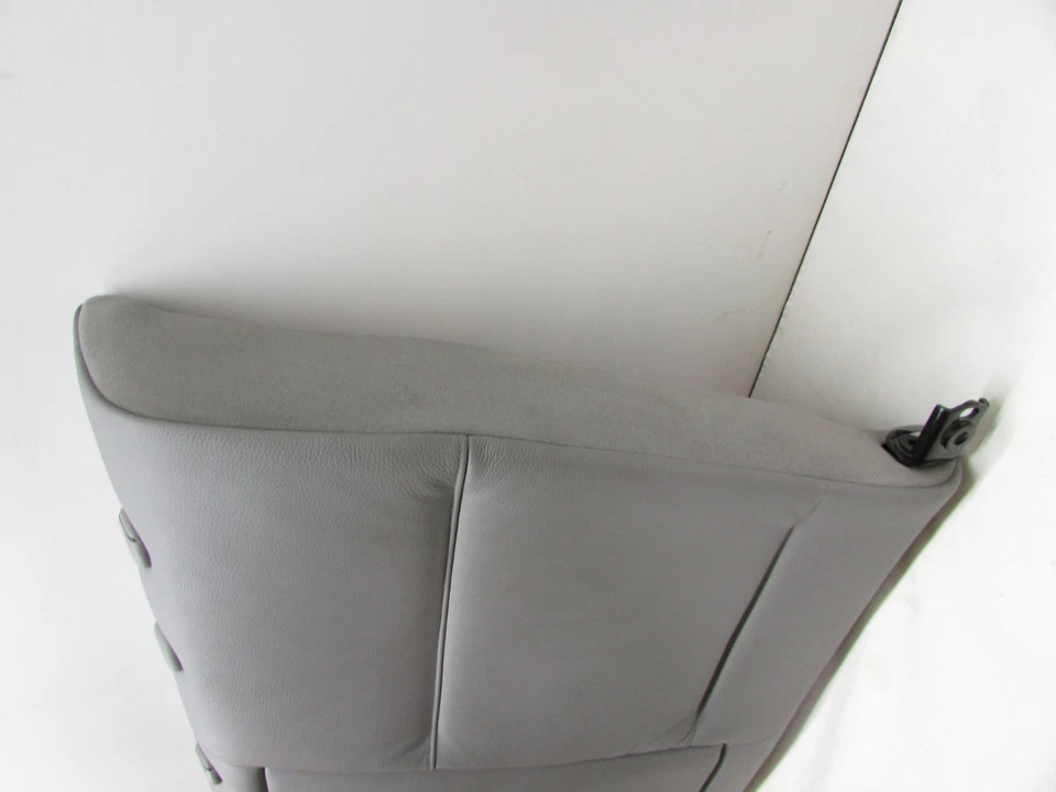 2006 BMW 325 XI REAR RIGHT SEAT BACK UPPER GRAY LEATHER CUP HOLDER OEM 07 08 09 - Image 3 of 4