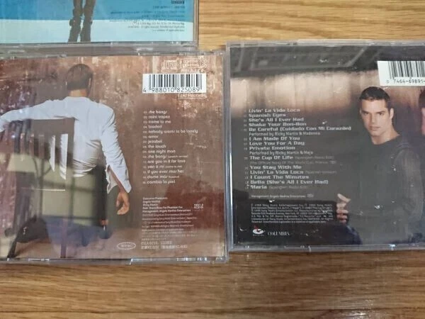 Ricky Martin CD SET x3  【Sound Loaded】【Vuelve】 etc Album set（Used item）Ｓ07078 - Image 3 of 4