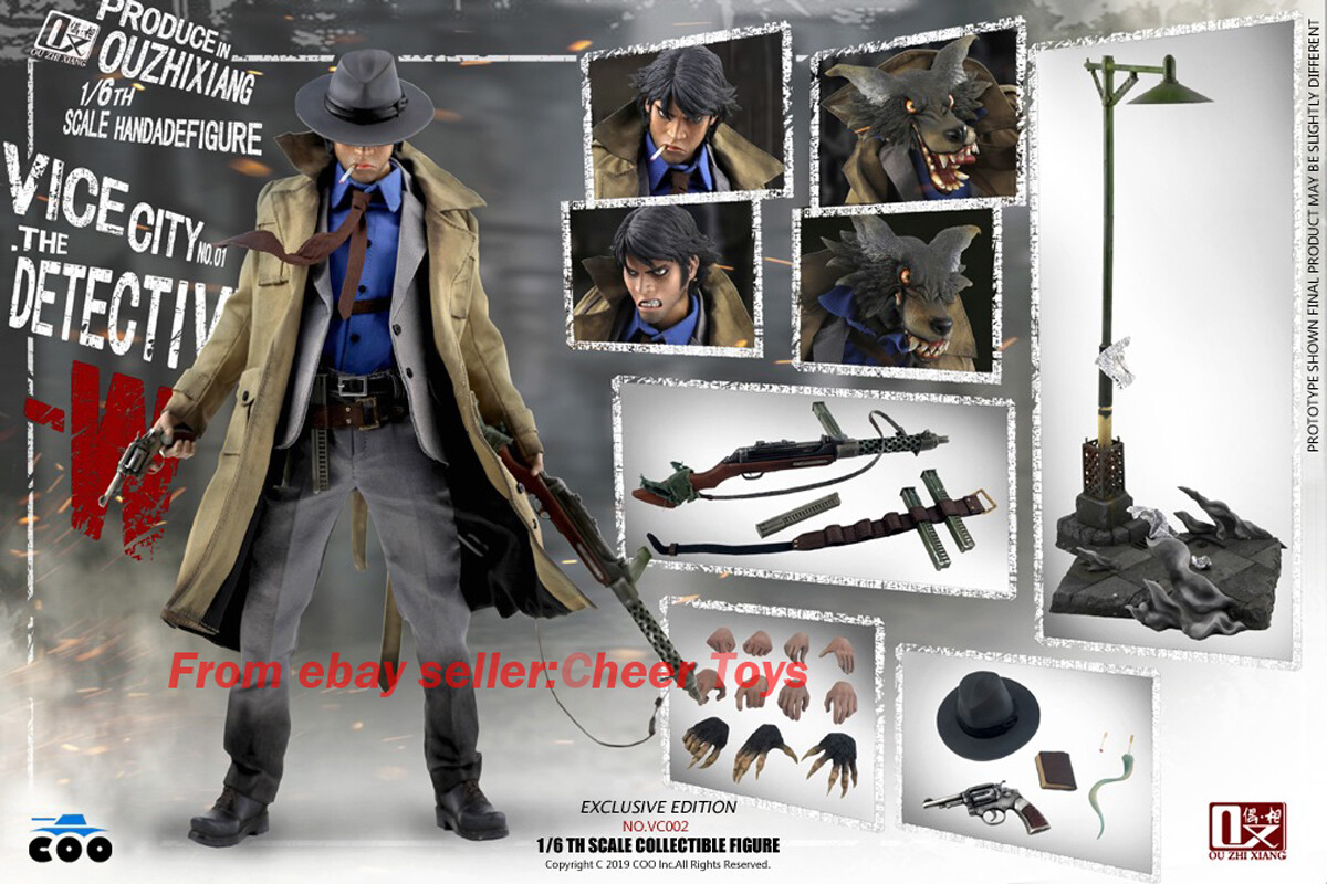 1/6 COOMODEL X OUZHIXIANG VICE CITY Were Wolf Figure NO.VC002