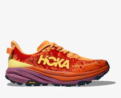 Hoka Speedgoat 6 Laufschuhe Orange UK 9.5
