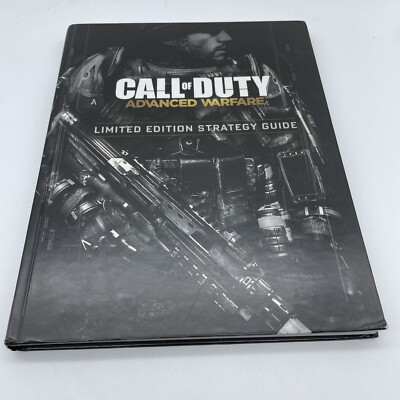 Call of Duty Advanced Warfare Limited Edition Strategy Guide Hard Cover Book