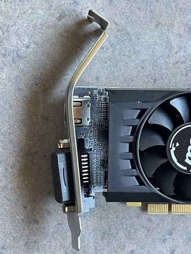 MSI Radeon RX 550 2GB Video Graphic Card 550 2GT LP OC - Picture 2 of 5