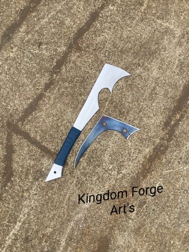 Steel Replica Sokka Weapon Set. Boomerang and Machete. Avatar The Last Airbender - Picture 6 of 6