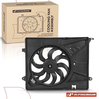 A-Premium Cooling Fan Assembly w/ Shroud for Chevy Trax 2013 2014 1.4L 95392642