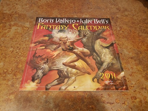 Boris Vallejoe and Julie Bell's Fantasy Calendar 2011