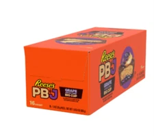 NEW!!!  Reese's Limited Edition PB Grape Big Cups  1.4oz  16ct