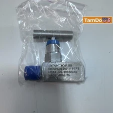 TSI Flow Products 1/4" NPT MXF Stainless Steel 6000 PSI @200 F Needle Valve