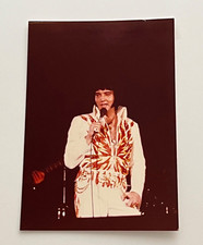 ELVIS PRESLEY ORIGINAL VINTAGE KODAK PHOTO DAYTON OHIO OCT. 26 1976 STAMPED
