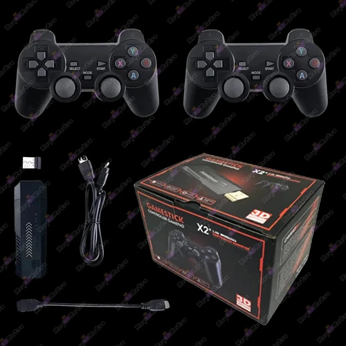 📺 RETRO GAME STICK TV X2 PLUS - CONSOLA  RETRO - VIDEOCONSOLA EMULADORA ARCADE