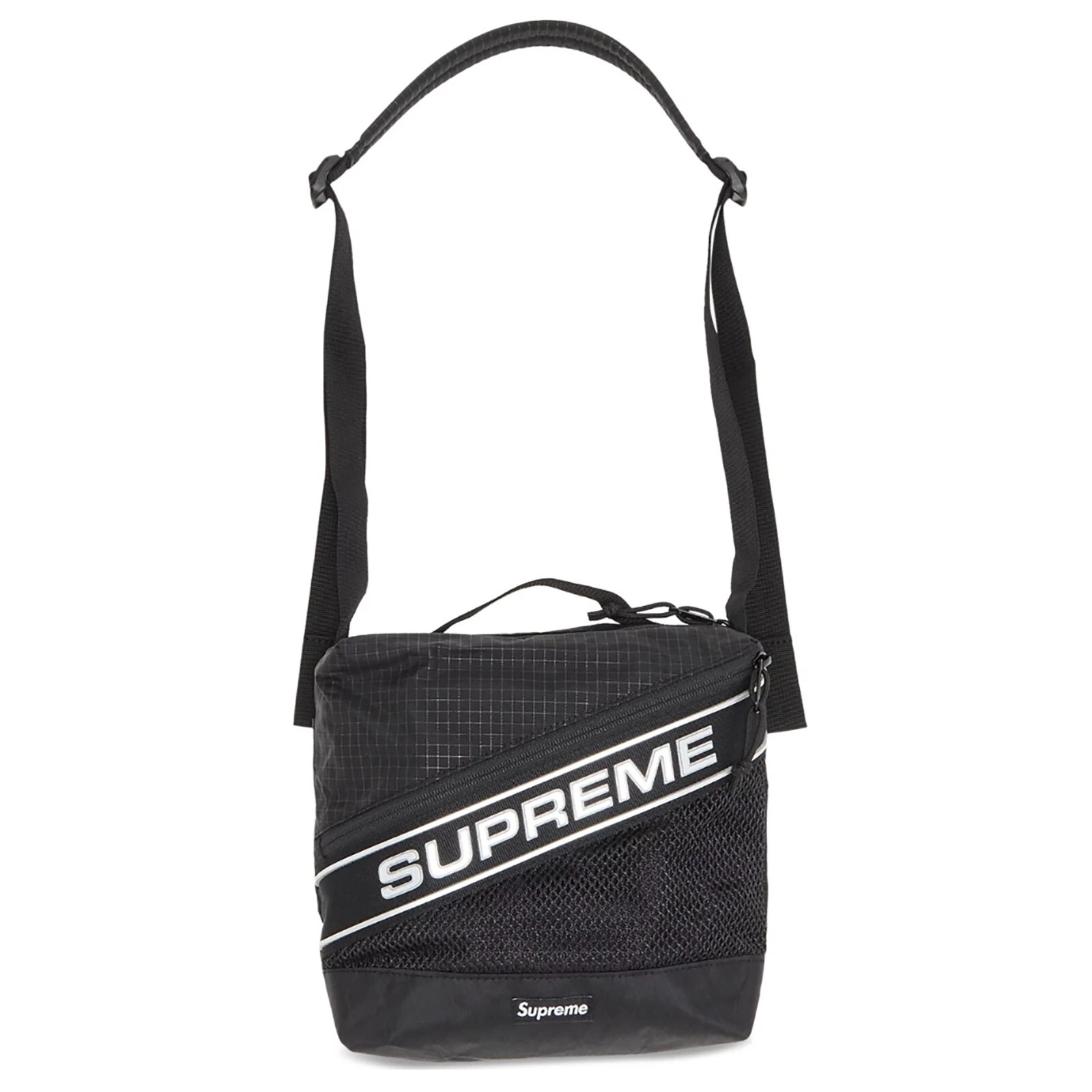 Sac à bandoulière Supreme FW23 logo 3D noir