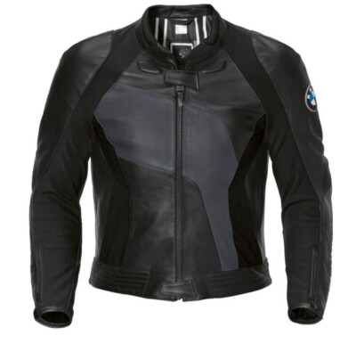 Original BMW Motorrad Lederjacke Hotlap Herren schwarz Größe 54  