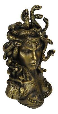 Ebros Greek Mythology Gorgon Goddess Medusa Head with Hair of Snakes W–  Ebros Gift