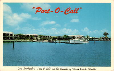Guy Lombardo, Tierra Verde, Florida, Islands, Gulf of Mexico Postcard