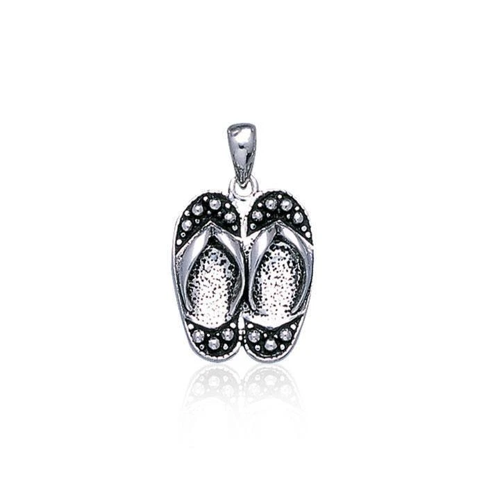 Colgante De Playa De Vacaciones En El Océano De Plata Esterlina 925 Joyería - Imagen 1 de 3