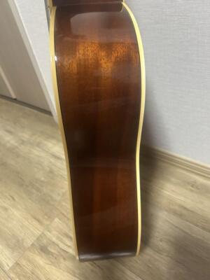 Acoustic Guitar Yamaha FG-200D Natural Made in Japan with Leather