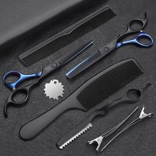 Hair Cutting Scissors Kit - Professional 10 PCS Haircut Scissors Set with 6.7...