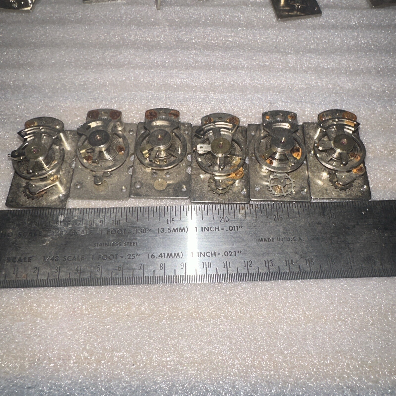 Hermle Jeweled Platform Escapement For Parts Or Fixed Price Is Just For One 2 eBay