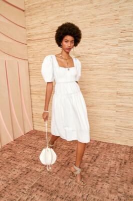 2022 NEW AUTHENTIC Ulla Johnson Ames Dress in Whitewash $555 | eBay 2022 NEW AUTHENTIC Ulla Johnson Ames Dress in Whitewash $555 | eBay