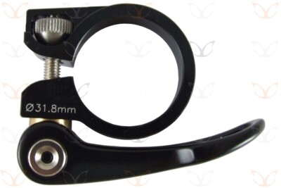 eXotic Power Wheel Fahrrad Sattelklemme, Pat. Werkzeuglose Einstellung, Schnellspanner QR