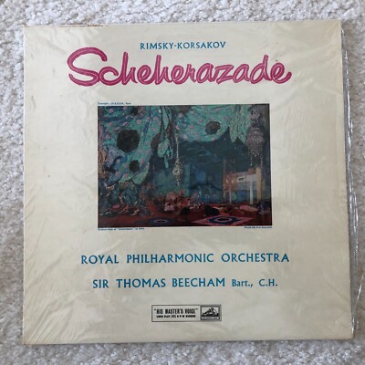 HMV  ( EMI )   ASD 251     Rimsky-Korsakov Scheherazade     Sir Thomas Beecham