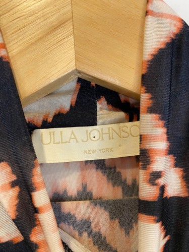 Ulla Johnson Size Medium Nina Gathered Printed Stretch Jersey Turtleneck Top GUC - Picture 9 of 10