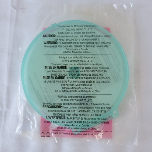 Sanrio McDonald's Happy Meal Toy Set of 6 2002 Hello Kitty - Picture 13 of 13