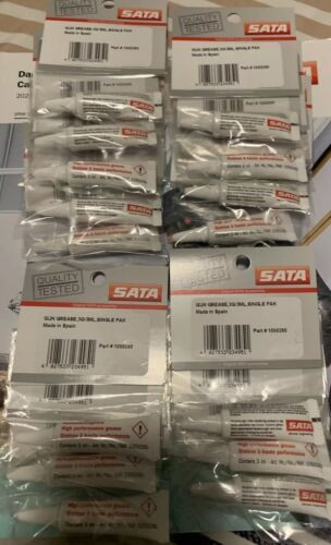 SATA JET GUN GREASE (1) 3G/3ML Tube Value Priced With Volume Pricing Added - Picture 3 of 5