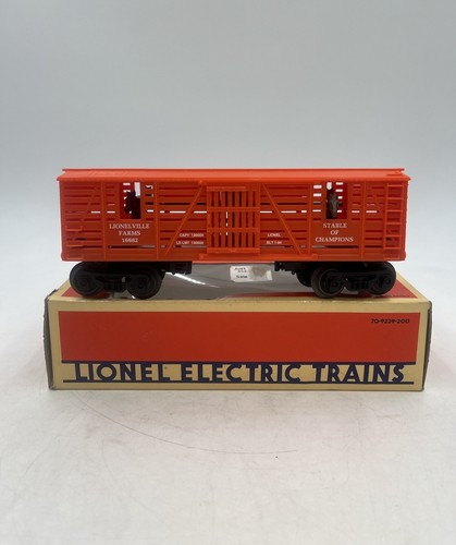 Lionel Spur O 6-16682 Lionville Farms Operating Horse Stock Car