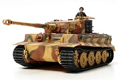 Tamiya 1/48 Nr. 75 Bundeswehr schwerer Panzer Tiger I spätes Plastikmodell 32575