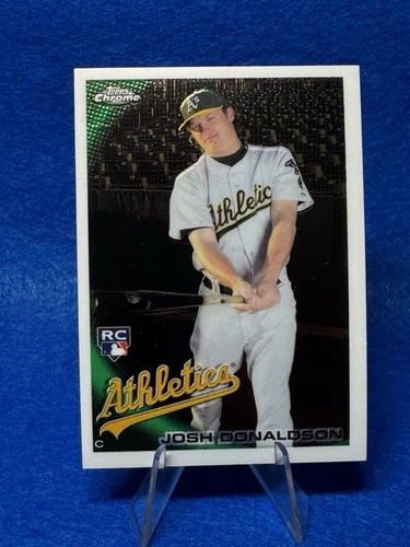 Josh Donaldson 2010 Topps Chrome Rookie Card RC Oakland Athletics #191