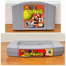 NEAR MINT LABEL Mario Tennis (Nintendo 64 N64, 1999) Authentic Cartridge Tested