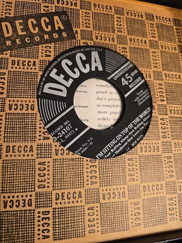 Box Set 4 Vinyls Al Jolson: Souvenir Album Vol. 2 Decca 45 RPM 7" - Picture 11 of 13