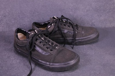 Vans Sneaker Old Skool Unisex Skaterschuhe schwarz black Gr. 38 Canvas BC1905