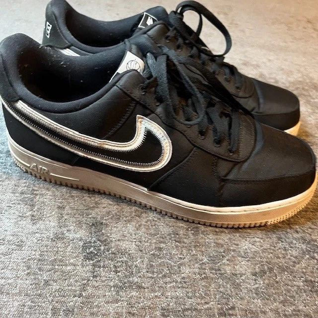 Nike Air Force 1 Low Reverse Stitch - Black for Sale