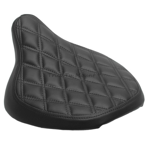 Black Front Driver Solo Seat Cushion Pad For Triumph Bonneville Bobber 2017-2024 - Picture 20 of 22