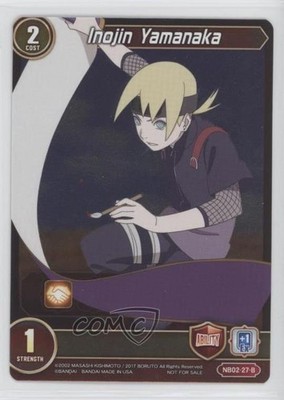 2019 Naruto Boruto Card Game: & Shippuden Set Inojin Yamanaka #NB02-27-B