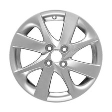 16x6 8 Spoke Refurbished Aluminum Wheel Painted Silver 560-69613