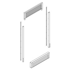 Grille Trim Kit for 1907 Series Refrigerator ...