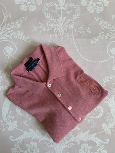 ralph lauren Women’s Polo Shirt Size L/12 - Picture 5 of 6