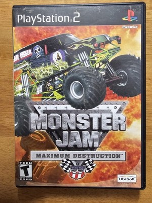 Monster Jam: Maximum Destruction (Sony PlayStation 2, 2002) PS2
