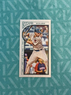 2015 Topps Gypsy Queen Minis Silver 91/199 Mookie Betts #60 Red Sox