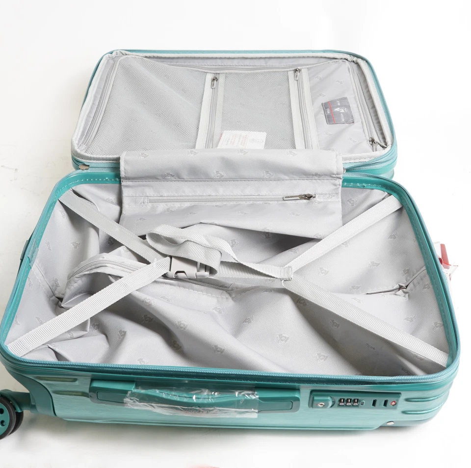 Juego de equipaje de 3 piezas Heys Xtrak (verde medianoche, 30 pulgadas, 26 pulgadas, 21 pulgadas) Foto 3 de 4